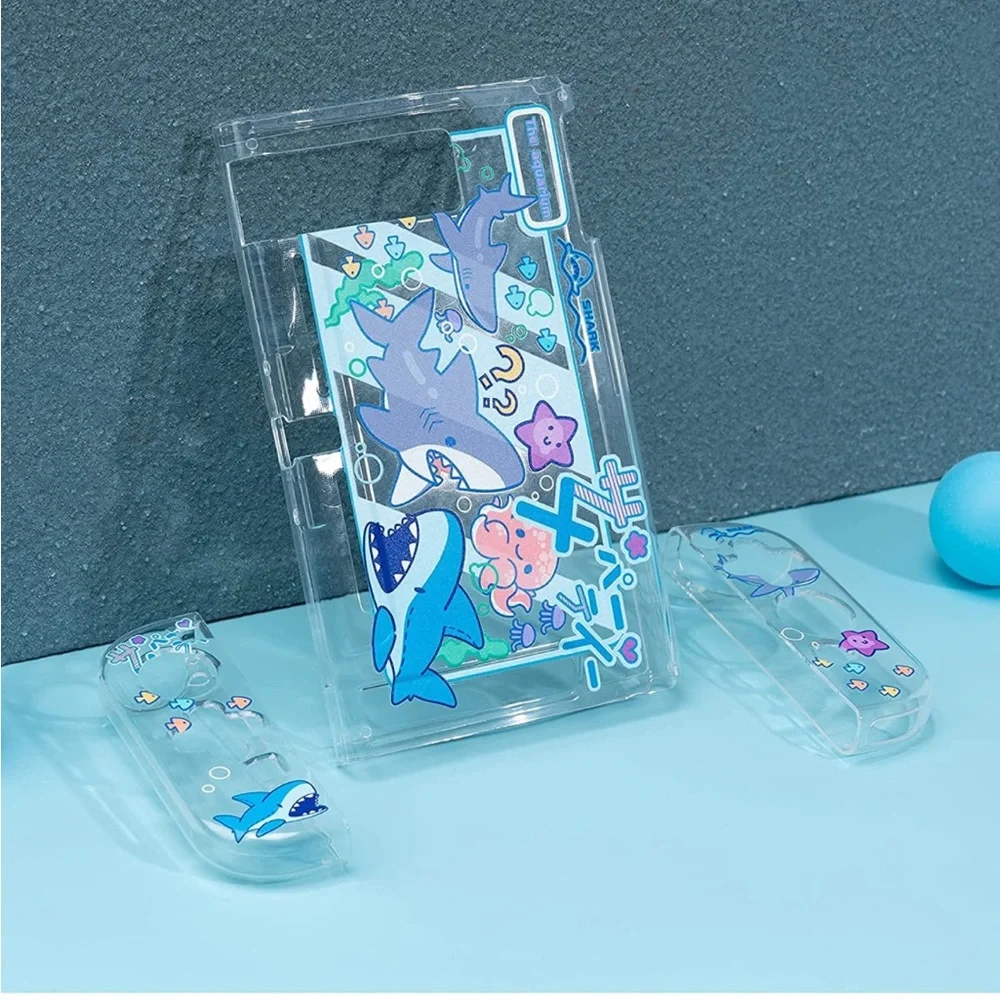 GeekShare Nintendo Switch Cover Case- Shark Party - Picture 3 of 8